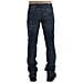 Jeans Slim Fit Con Vernice Lavata Blu - W34 - Foto miniatura 3