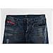 Jeans Slim Fit Con Vernice Lavata Blu - W34 - Foto miniatura 5