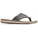 Black Casual Open Flip-flops Infradito Sintetico E Tessile Scarpe Uomo Nero Eu 44, 21084-00 - Foto miniatura 1
