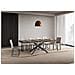 Tavolo allungabile 90x120/224 cm Plaker noce gambe antracite - Foto miniatura 3