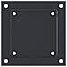 Basi per Pali Quadrati 4pz 141x141mm Acciaio Verniciato Polvere - Foto miniatura 5