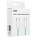 Cavo Dati E Ricarica Pd60w 3a C263 Usb-c To Usb-c Fast Charge 60w 1m Green Per Smartphone Tablet - Foto miniatura 1
