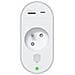 Presa Di Protezione Da Sovratensione Tipo E 540j Con 2 Porte Usb-a /usb-c Pd, Bianco - Foto miniatura 1