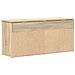 Scarpiera Rovere Sonoma 102x30,5x45 cm in Legno Multistrato - Foto miniatura 6