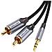 BCNBI cavo audio 3 m 3.5mm 2 x RCA Grigio - Foto miniatura 1