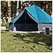 Tenda Familiare Tipi per 8 Persone Blu Impermeabile - Foto miniatura 2