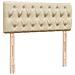 Giroletto a Molle con Materasso Crema 120x190 cm in Tessuto - Foto miniatura 7