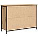 Mobile Artisan in Rovere 100x35x70 cm Legno Ingegnerizzato e Acciaio - Foto miniatura 5