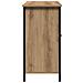 Mobile Artisan in Rovere 100x35x70 cm Legno Ingegnerizzato e Acciaio - Foto miniatura 7