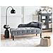 Chaise Longue Versione Destra Ivry Velluto Grigio - Foto miniatura 1