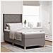 Letto a molle con materasso Talpa 100 x 200 cm Tessuto - Foto miniatura 2