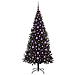 Albero di Natale con 300 LED con supporto Nero 180 cm PVC - Foto miniatura 3