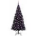 Albero di Natale con 300 LED con supporto Nero 180 cm PVC - Foto miniatura 4