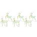 Renne LED con 180 LED 6 pcs Multicolore PET - Foto miniatura 1