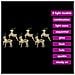 Renne LED con 180 LED 6 pcs Multicolore PET - Foto miniatura 7