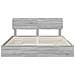 Letto con Contenitore con testiera Grigio Sonoma 180 x 200 cm - Foto miniatura 8