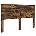 Testiera con testiera Rovere fumé 160 cm Legno multistrato - Foto miniatura 1