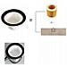 Filtro Polvere Di Ricambio Compatibile Con Aspirapolvere Kärcher Nt20/1 Nt30/1 Nt38/1 Nt40/1 - Materiali Di Alta Qualità, Riutilizzabile - Foto miniatura 3