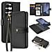 Cover Cartera per Galaxy S25 Ultra - Pelle /PU, Nero - Foto miniatura 1