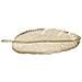 Svuotatasche A Foglia In Ferro Dorato Glam B — 18x55 Cm - Foto miniatura 6