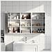Set di Armadi da Bagno con porta 3 pcs 110 x 10,5 x 60,5 cm - Foto miniatura 2
