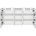 Set di Armadi da Bagno con porta 3 pcs 110 x 10,5 x 60,5 cm - Foto miniatura 7