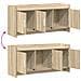 Mobile TV 102 x 33 x 47 cm Rovere Sonoma Legno ingegnerizzato - Foto miniatura 8
