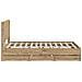 Struttura del letto con stoccaggio e testata Artisan Oak - Foto miniatura 4