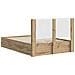 Struttura del letto con stoccaggio e testata Artisan Oak - Foto miniatura 5