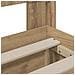 Struttura del letto con stoccaggio e testata Artisan Oak - Foto miniatura 7
