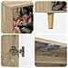 Mobile TV BORNE 102 x 33 x 50 cm Sonoma Legno ingegnerizzato - Foto miniatura 6