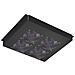 I-CASE FAN-4STN - Gruppo di 4 Ventole a Soffitto Senza Termostato per Rack 19'' Nero - Foto miniatura 1