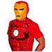 Maschera Da Iron Man Per Adulto Taglia Unica - Foto miniatura 1