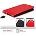 Custodia Compatibile Con Samsung Galaxy S6 Edge In Rosso Mela - Coperchio Protettivo In Design Flip Con Chiusura Magnetica - Foto miniatura 8