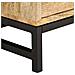 Tavolino Da Caffè 90x55x40 Cm In Legno Massello Di Mango - Foto miniatura 8