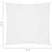 Vela Parasole in Tela Oxford Quadrata 4x4 m Bianca - Foto miniatura 6