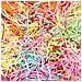 Rainbow-colorato Tagliuzzato Tessuto - Materiali Creative Art For Kids Primavera Crafts Carta Regalo E Decorazioni (50g Pack)  - Foto miniatura 1