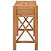 Scrivania con 2 Cassetti 100x40x75 cm in Legno di Teak - Foto miniatura 3
