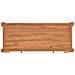 Scrivania con 2 Cassetti 100x40x75 cm in Legno di Teak - Foto miniatura 7