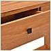 Scrivania con 2 Cassetti 100x40x75 cm in Legno di Teak - Foto miniatura 8