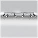 Faretto Barre Incasso 6 Luci Cromo Gu10 - Foto miniatura 9