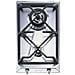 Piano Cottura SRV532GH3 a Gas 2 Fuochi Gas Colore Acciaio Inox - Foto miniatura 4