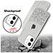 Custodia Compatibile Con Apple Iphone 12 Mini In Trasparente Con Glitter - Coperchio Protettivo In Silicone Tpu Flessibile Con Glitter Scintillanti - Foto miniatura 6