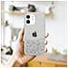 Custodia Compatibile Con Apple Iphone 12 Mini In Trasparente Con Glitter - Coperchio Protettivo In Silicone Tpu Flessibile Con Glitter Scintillanti - Foto miniatura 7