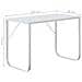Scrivania Per Computer Bianca 110x60x73 Cm In Truciolato - Foto miniatura 3