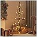 Albero Di Natale Decorativo In Metallo Nero 100 Cm - Foto miniatura 1