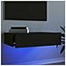 Mobile Porta Tv Con Luci Led Nero 60x35x15,5 Cm - Foto miniatura 1