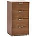 Mobiletto 4 Cassetti Tinta Noce - Foto miniatura 1