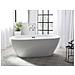 Vasca Da Bagno Freestanding Carrera 180 X 80 Cm Bianco - Foto miniatura 1
