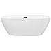 Vasca Da Bagno Freestanding Carrera 180 X 80 Cm Bianco - Foto miniatura 12